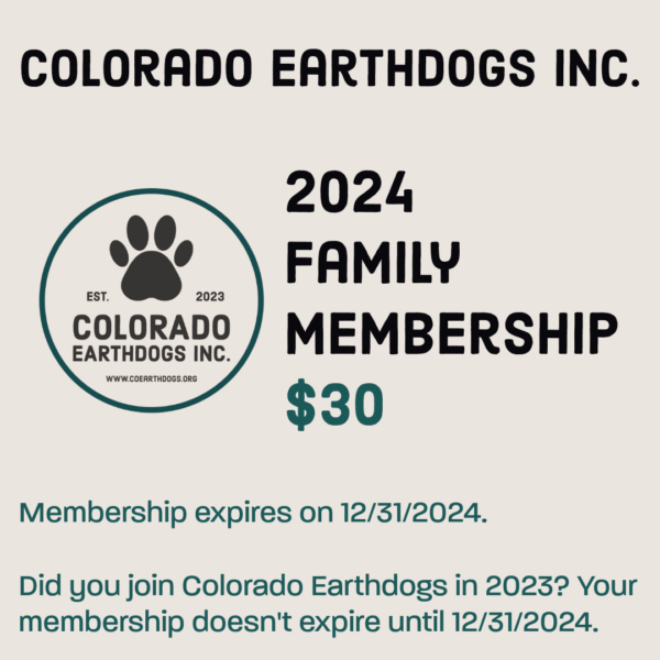 2024 Family Membership $30 expires 12/31/2024. Charter members your membership expires on 12/31/2024.